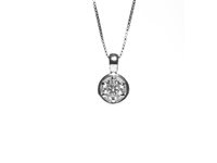 Collana Promesse Donna Venere in Oro bianco Diamante 0.02 Ct PPLF/0,02 - PPLF/0,02